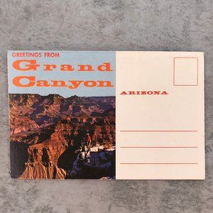 Vintage Grand Canyon AZ Souvenir Postcard Book